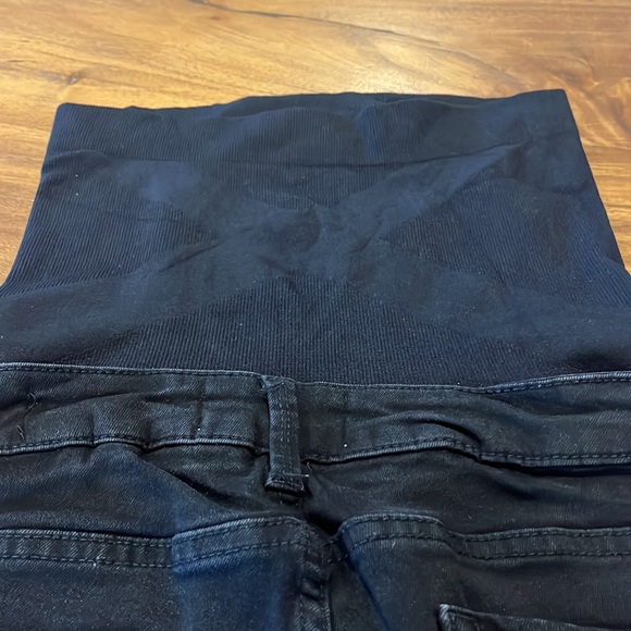 BLANQI® Denim Maternity Belly Support Skinny Jeans - Picture 9 of 9